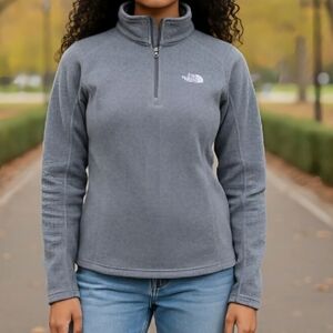 The North Face Women's Gray Fleece  (SW7)